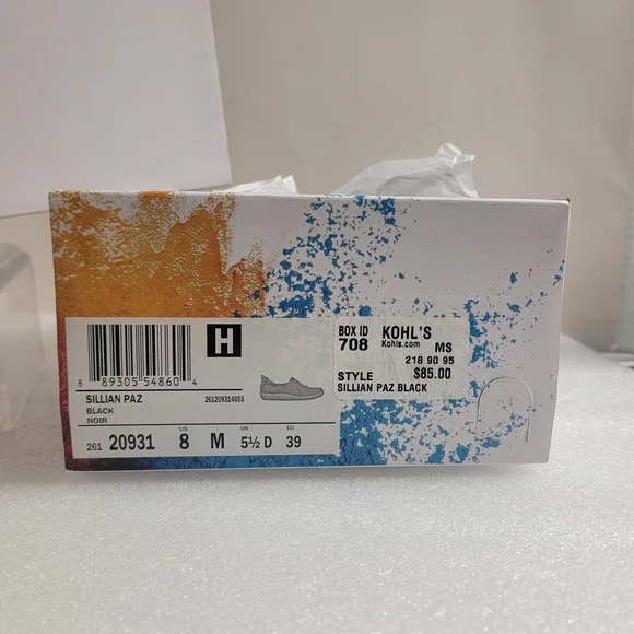 Cloudsteppers by Clarks Black Women's Loafers - Picture 2 of 6